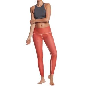 EUC XS Teeki Red Dot Cowgirl Leggings Yoga Hotpant